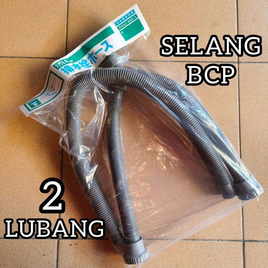 SELANG BAK CUCI PIRING BCP 2 LUBANG BUANGAN BAK WASTAFEL