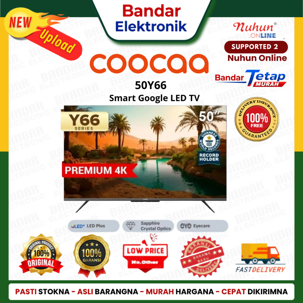 COOCAA Smart LED 50Y66 50 Inch