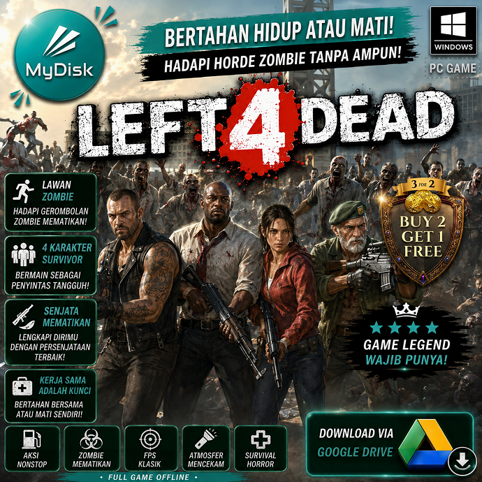 LEFT 4 DEAD - GAME PC