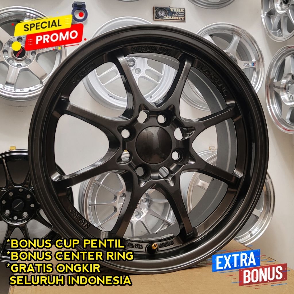 (Spesial promo) velg mobil Rays ce28 R15