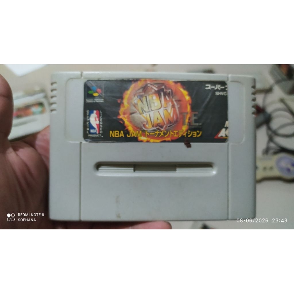 kaset snes NBA jam