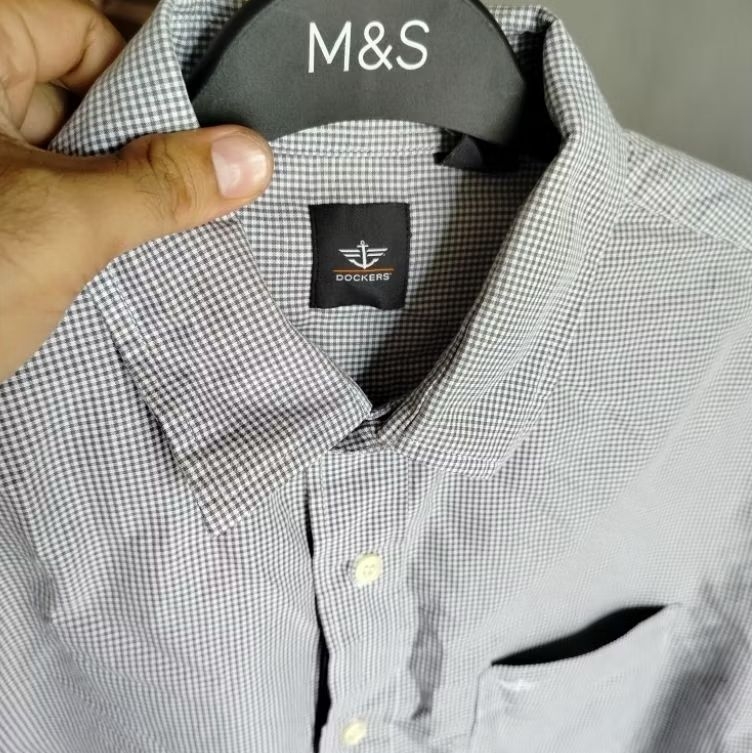 kemeja dockers pria SIZE L brand
