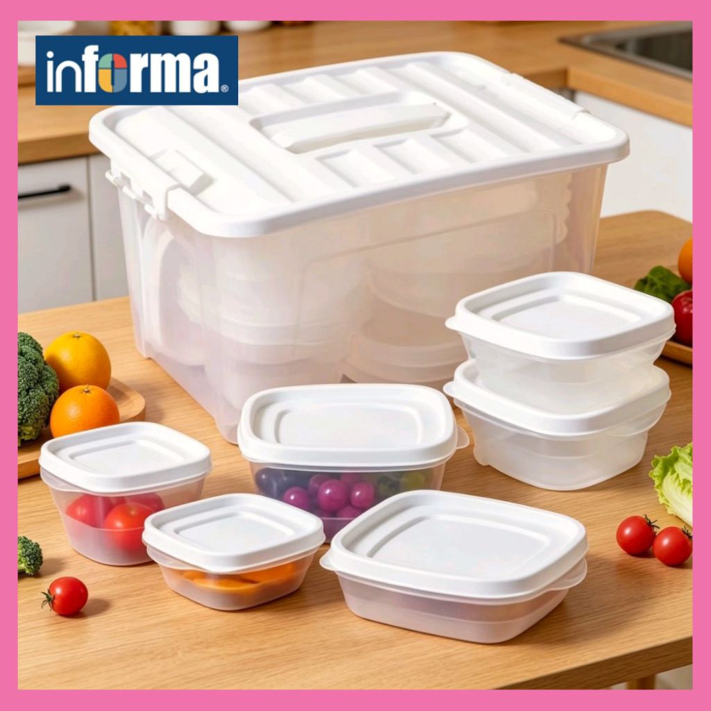 Food Box Informa Appetite Set Wadah Makan Kotak Makan Food Container