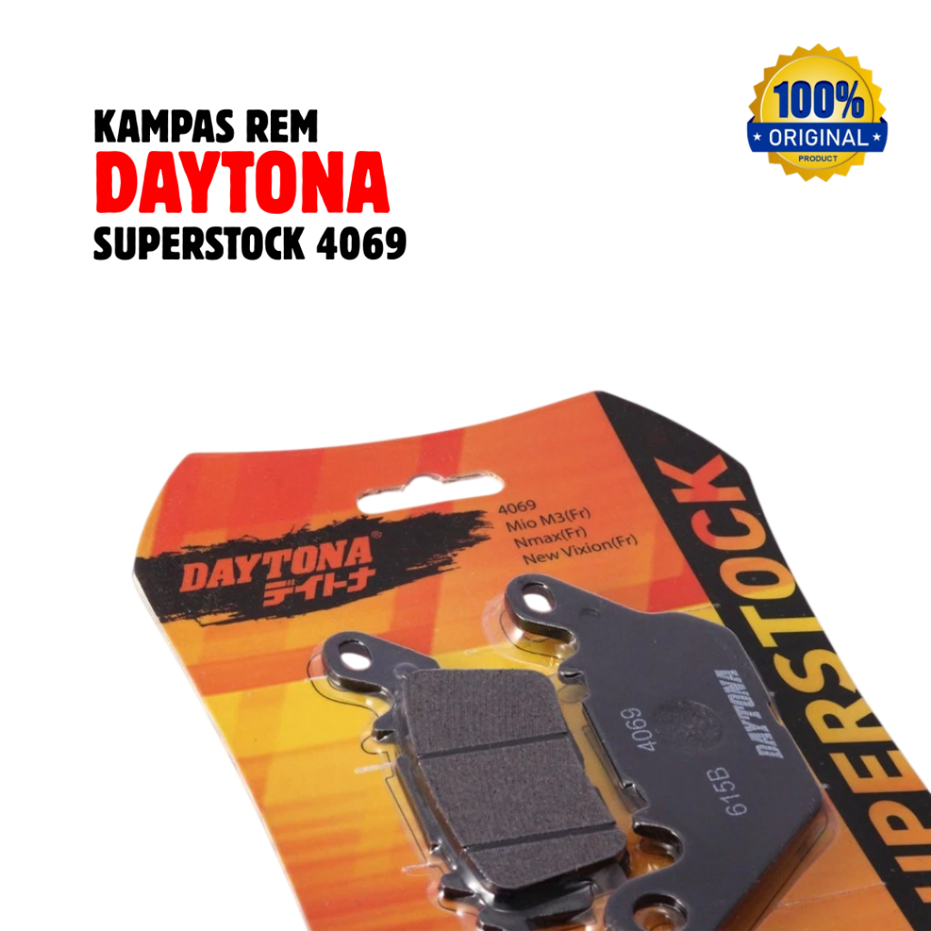 KAMPAS REM DEPAN DAYTONA 4069 SUPERSTOCK | KAMPAS REM DAYTONA | 100% ORIGINAL PRODUCT