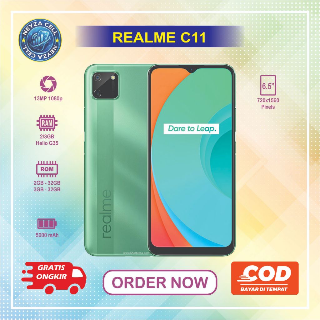 HP REALME C11 Second Normal Siap Pakai Ram 4/64 Garansi 6 bulan