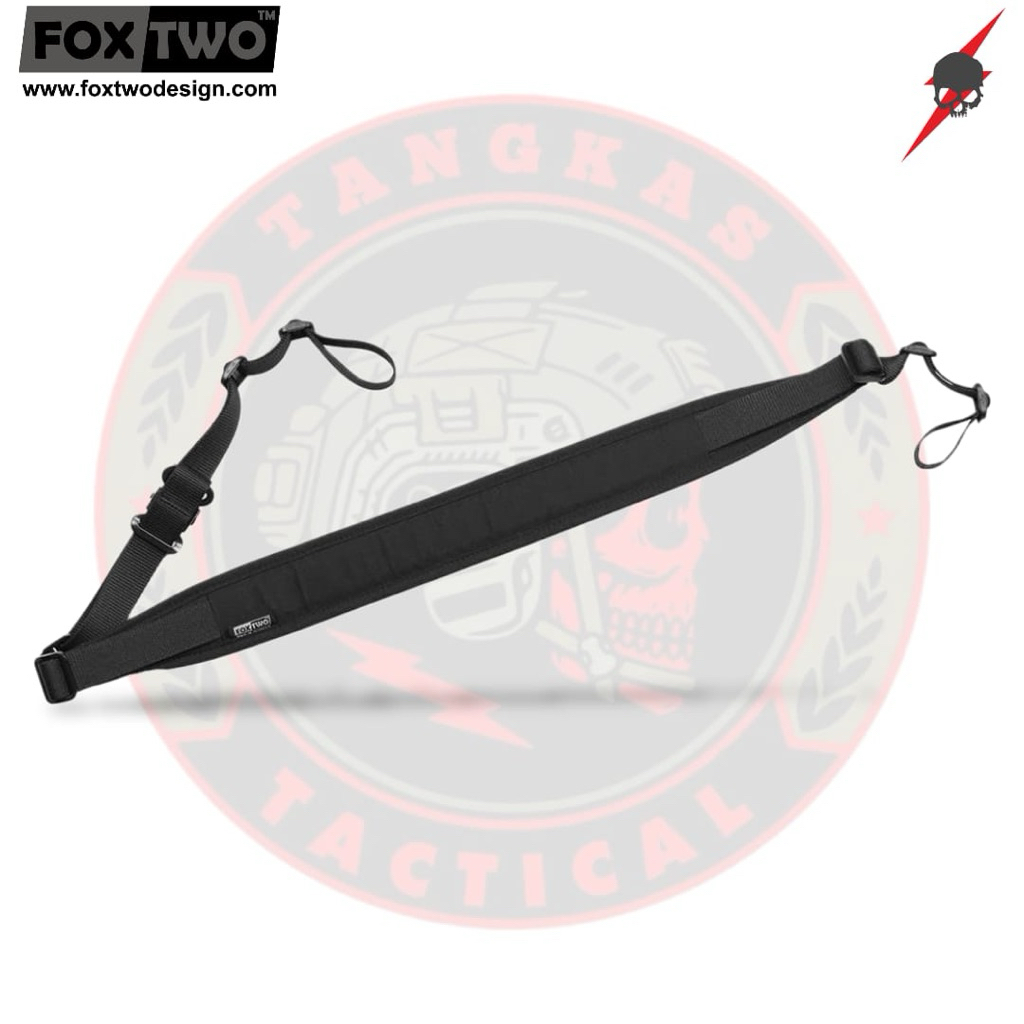 FOX TWO - SLING GUN BLACK / TALI SANDANG TACTICAL WARNA HITAM