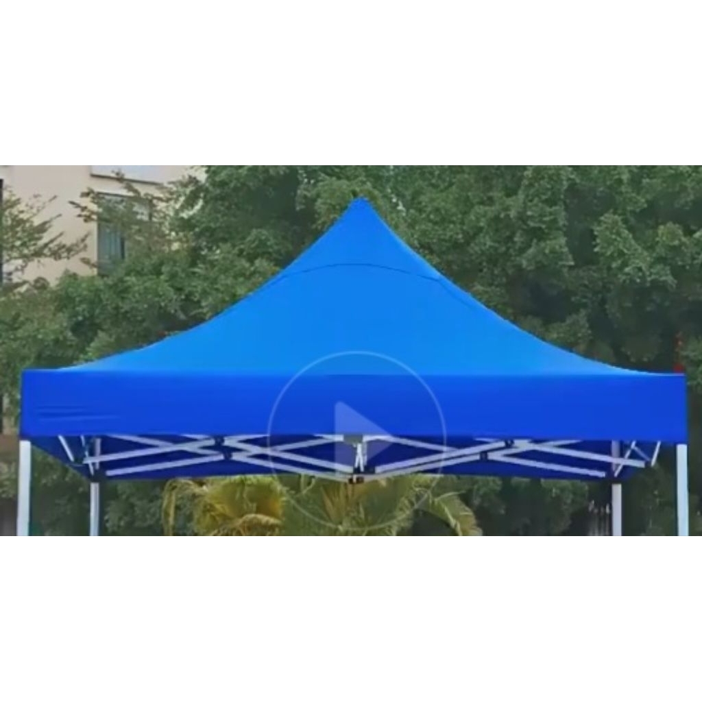 Kanvas tenda Lipat 2800D 3x3- Anti Air, Anti UV, second, ,(tanpa tiang dan sisi)