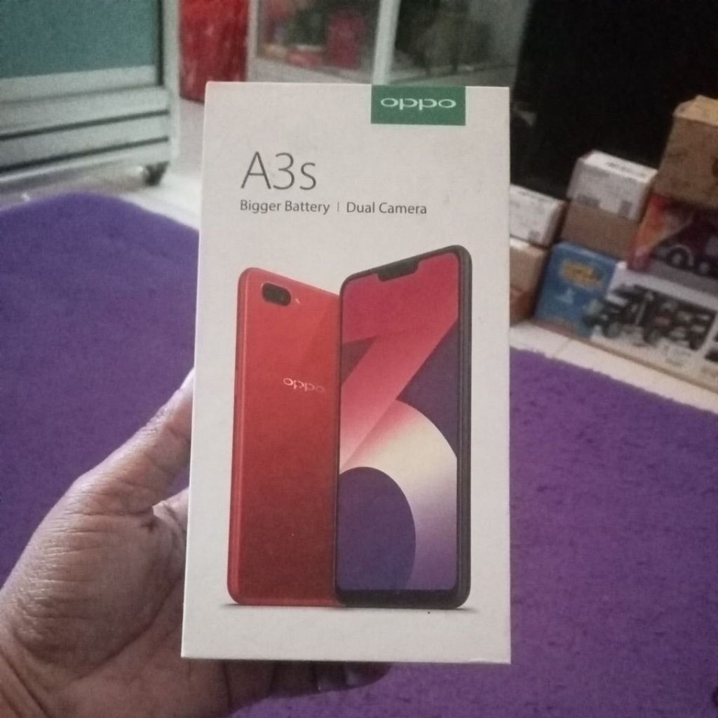 dus hp oppo a3s second