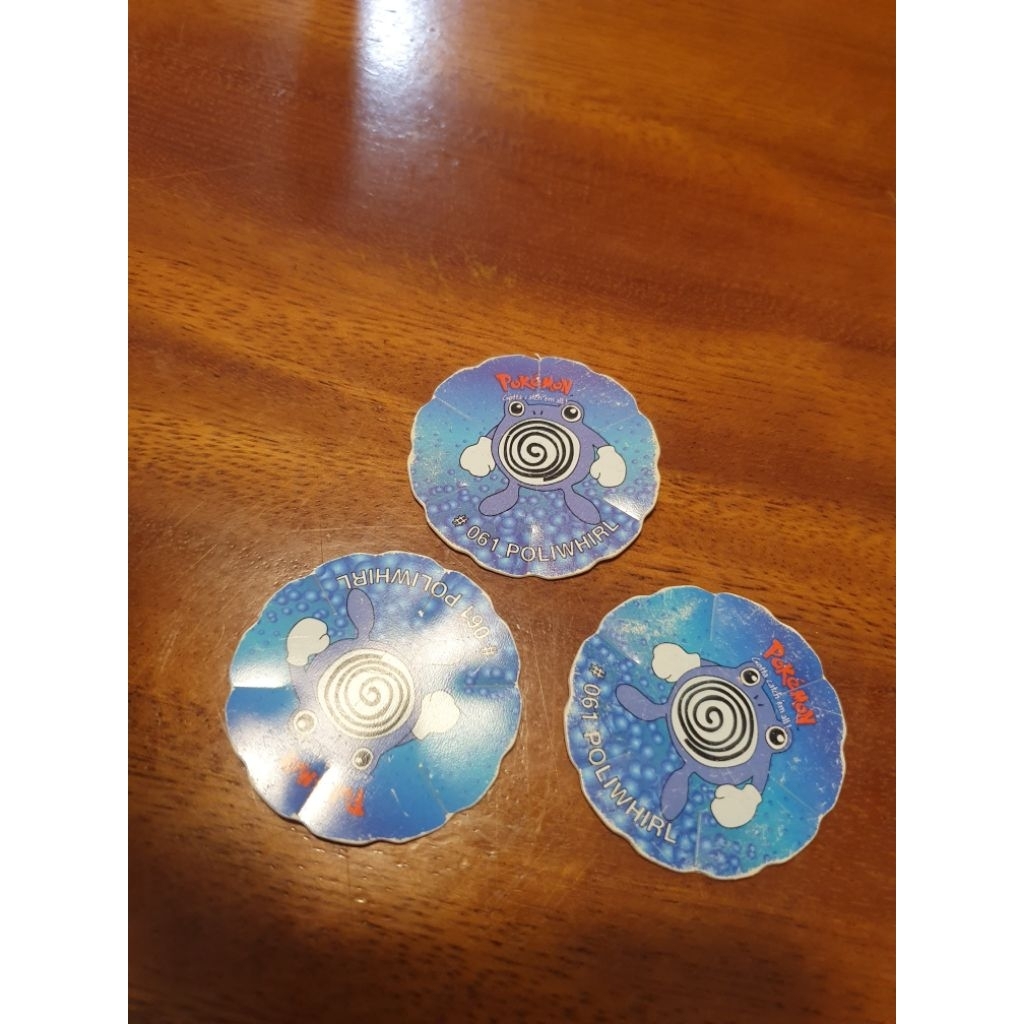 Tazos Smash Pokemon Poliwhirl