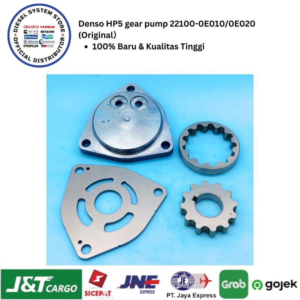 Denso HP5 Gear Pump 22100-0E010/0E020 (Original) - Kualitas Tinggi