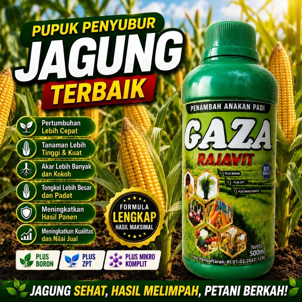 Pupuk Jagung Terbaik Pupuk Pembesar Tongkol Jagung Pupuk Jagung Cepat Besar Pupuk Jagung Manis Pupuk