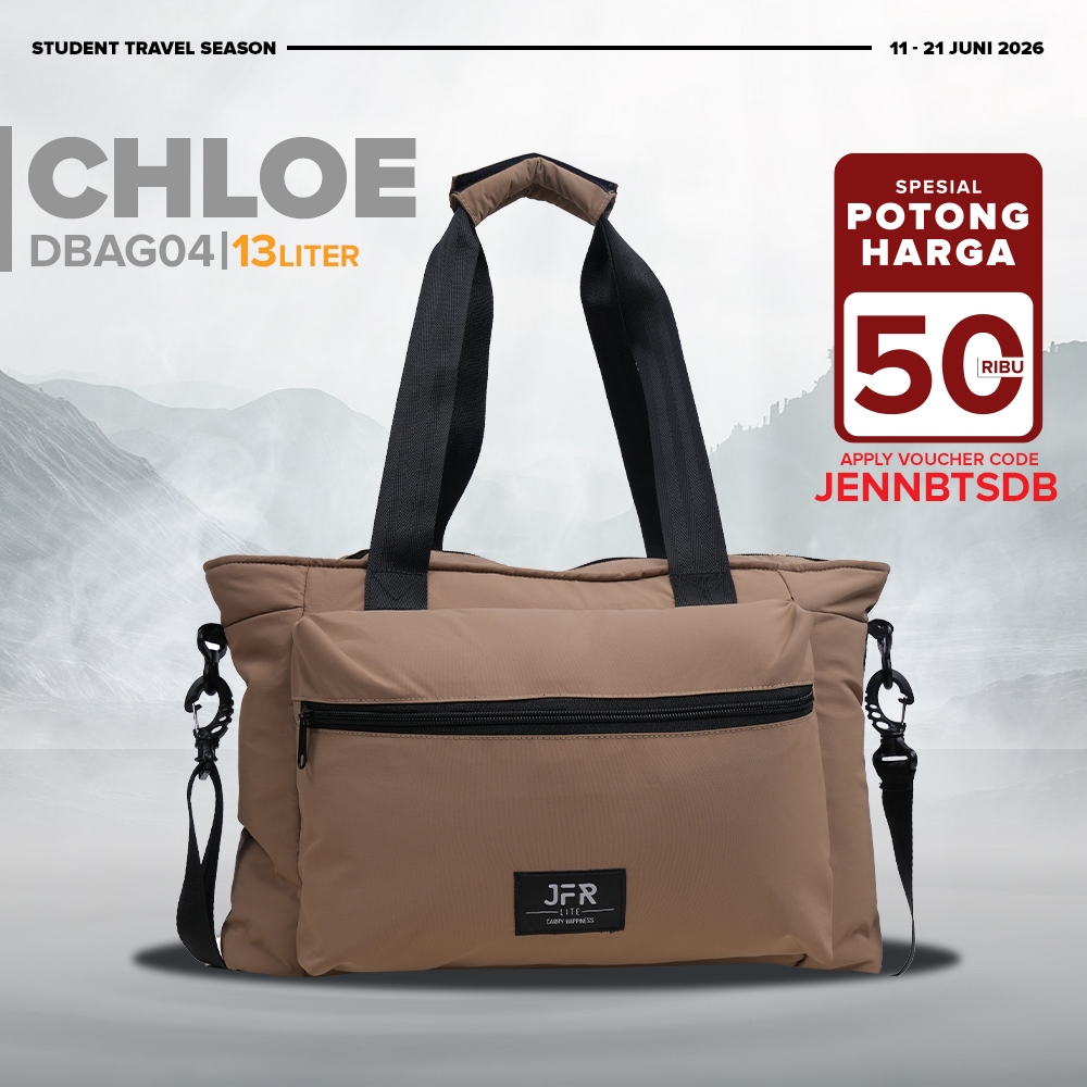 JFR Chloe Duffle Bag - Tas Traveling DBAG04