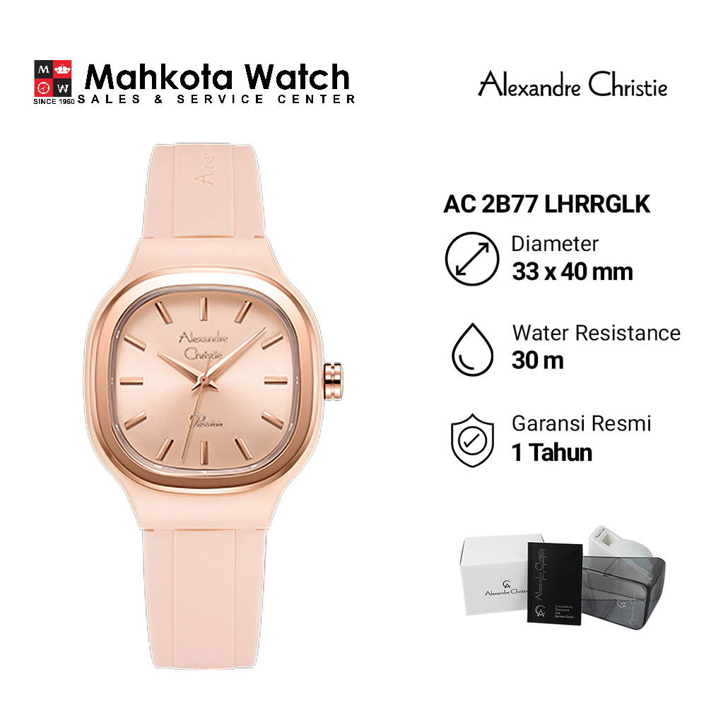 ALEXANDRE CHRISTIE 2B77 LH JAM TANGAN WANITA