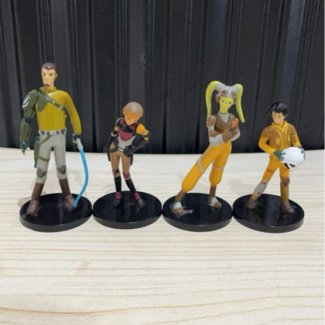 Figure Starwars set 4 pcs Disney Lucasfilm