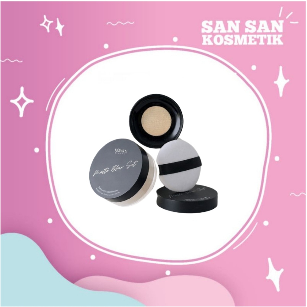 Teratu Matte Blur Set Translucent Loose Powder 15 g