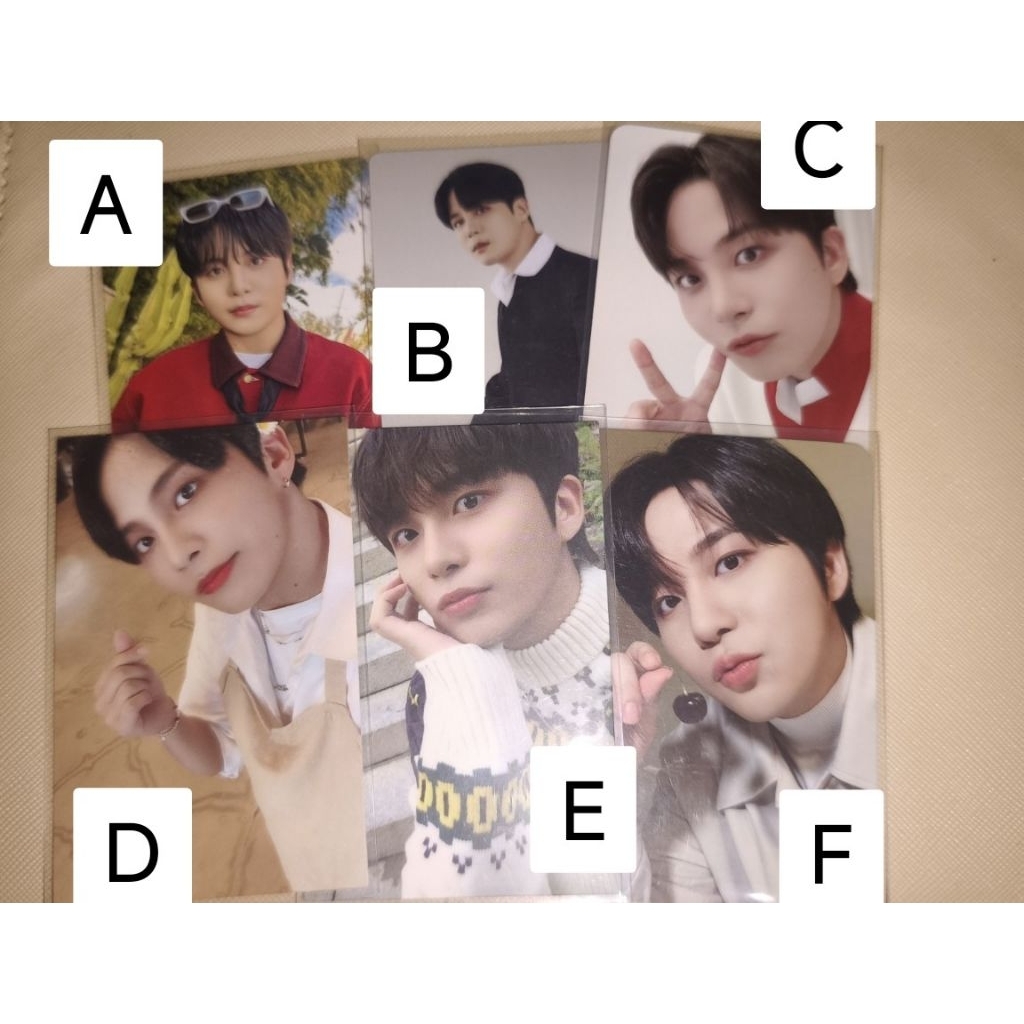 CLEARANCE SALE PC JONGHO ATEEZ PHOTOCARD
