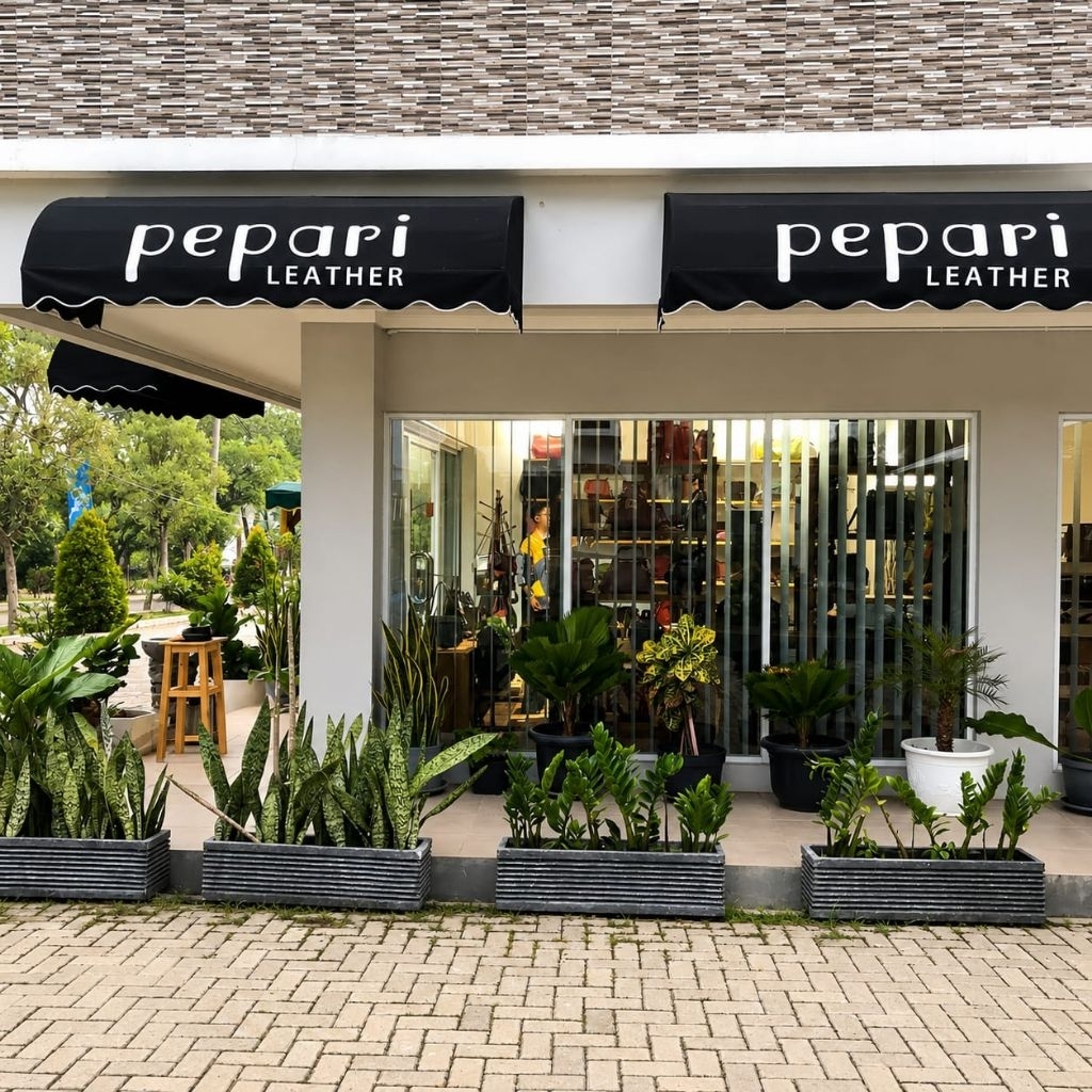 kanopi kain awning buat cafe