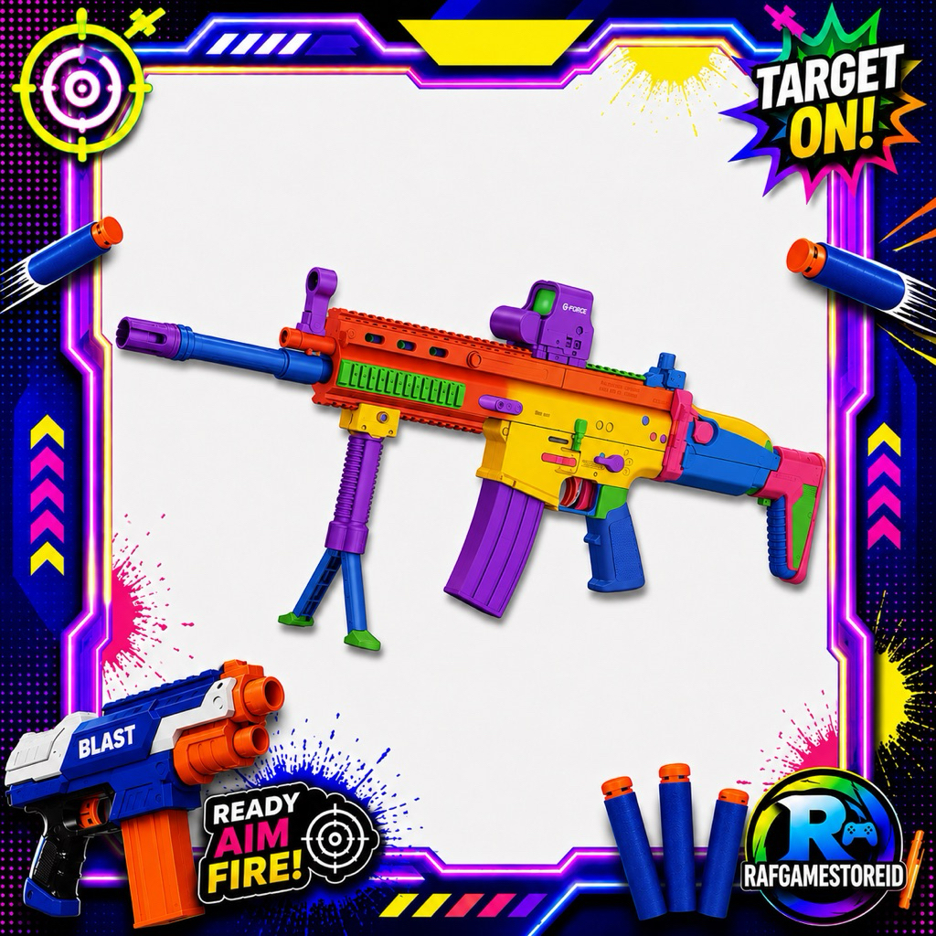 WEIHUI SCAR L SCAR-L Mainan Anak Water Gel Blaster Tembakan Mainan Jelly Toys