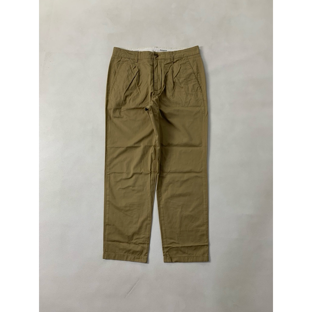 NV-184 Covernat one tuck chino Pants   Size 31 Lebar pinggang 82cm Panjang 96cm Paha 30cm Open leg 1