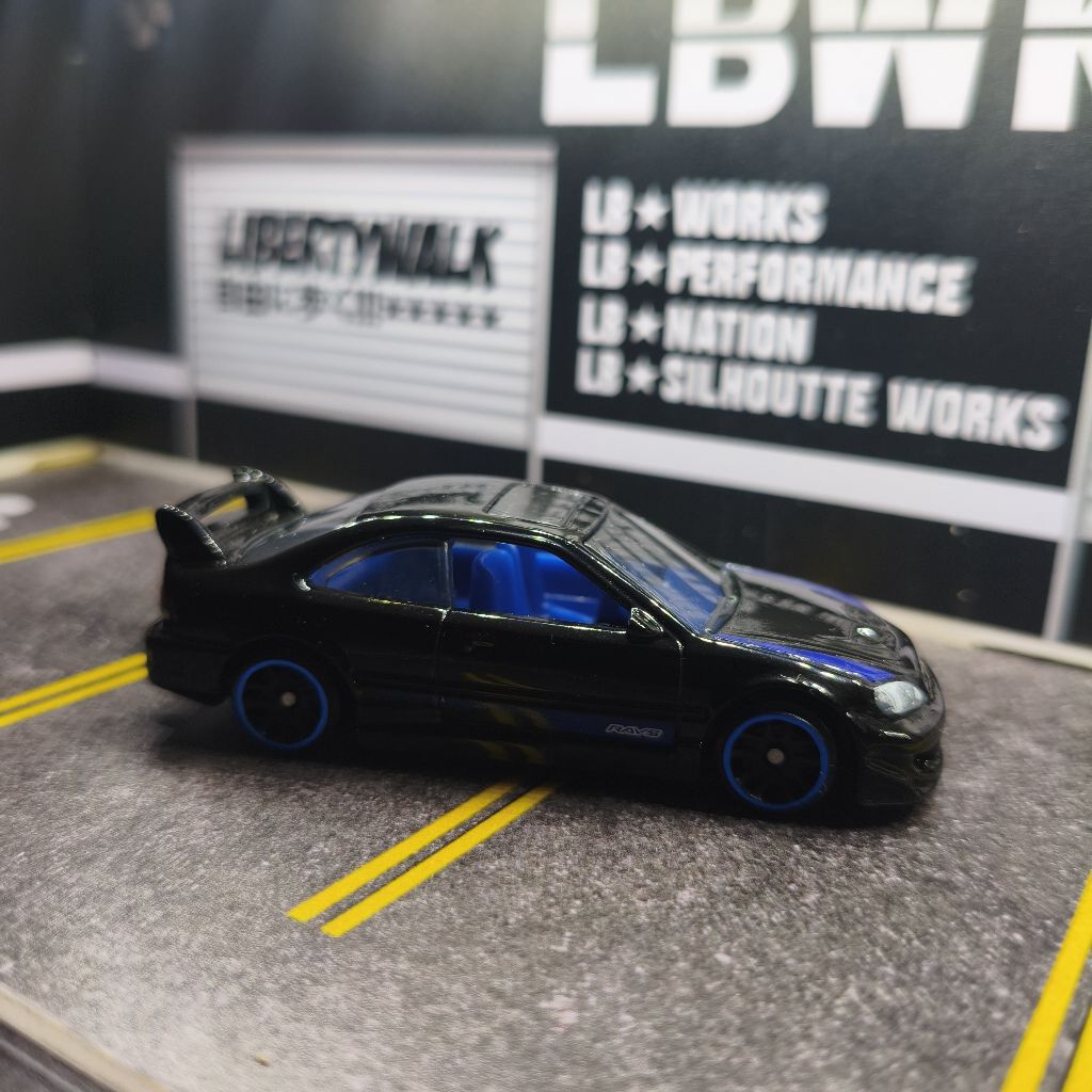 Hot Wheels HotWheels LOOSE Honda Civic SI Hitam