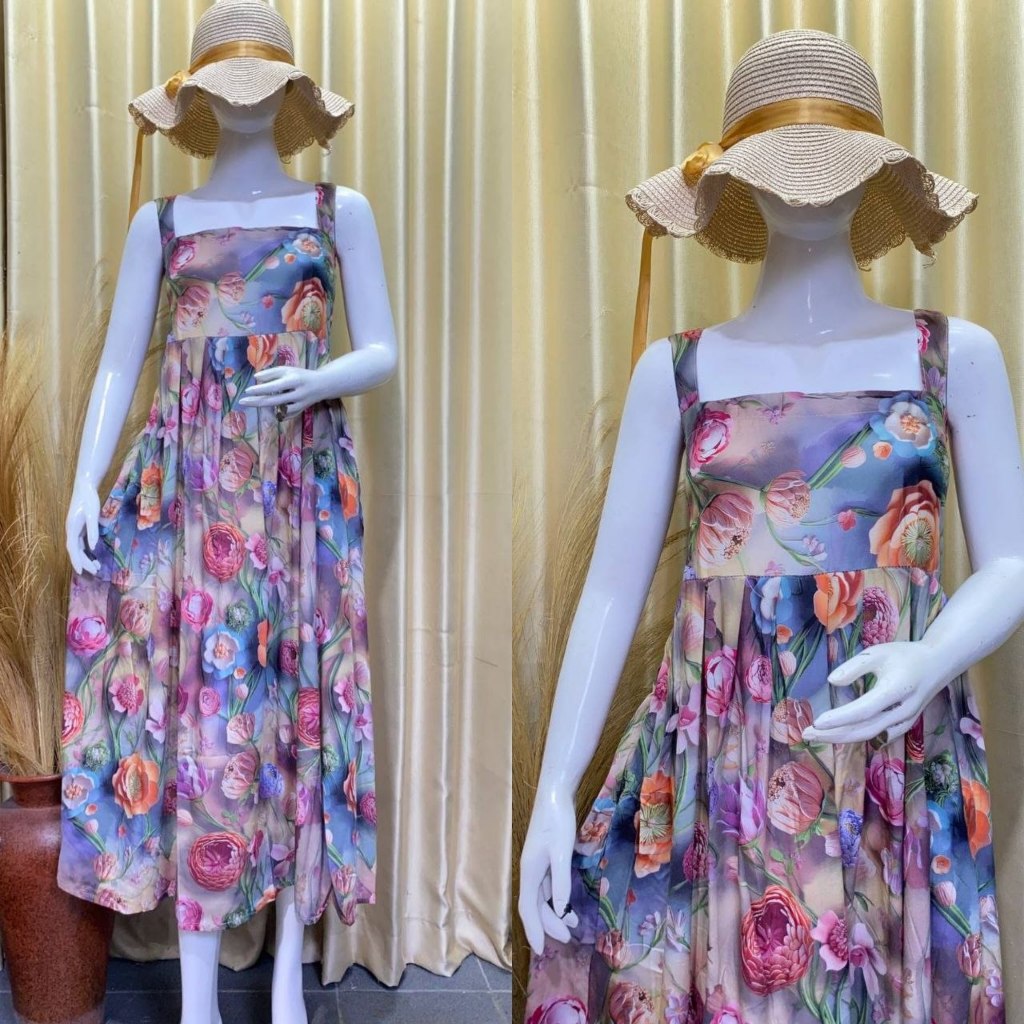 KAYLA PANJANG / KAYLA DRESS/DRESS BALI/DRESS KERUT