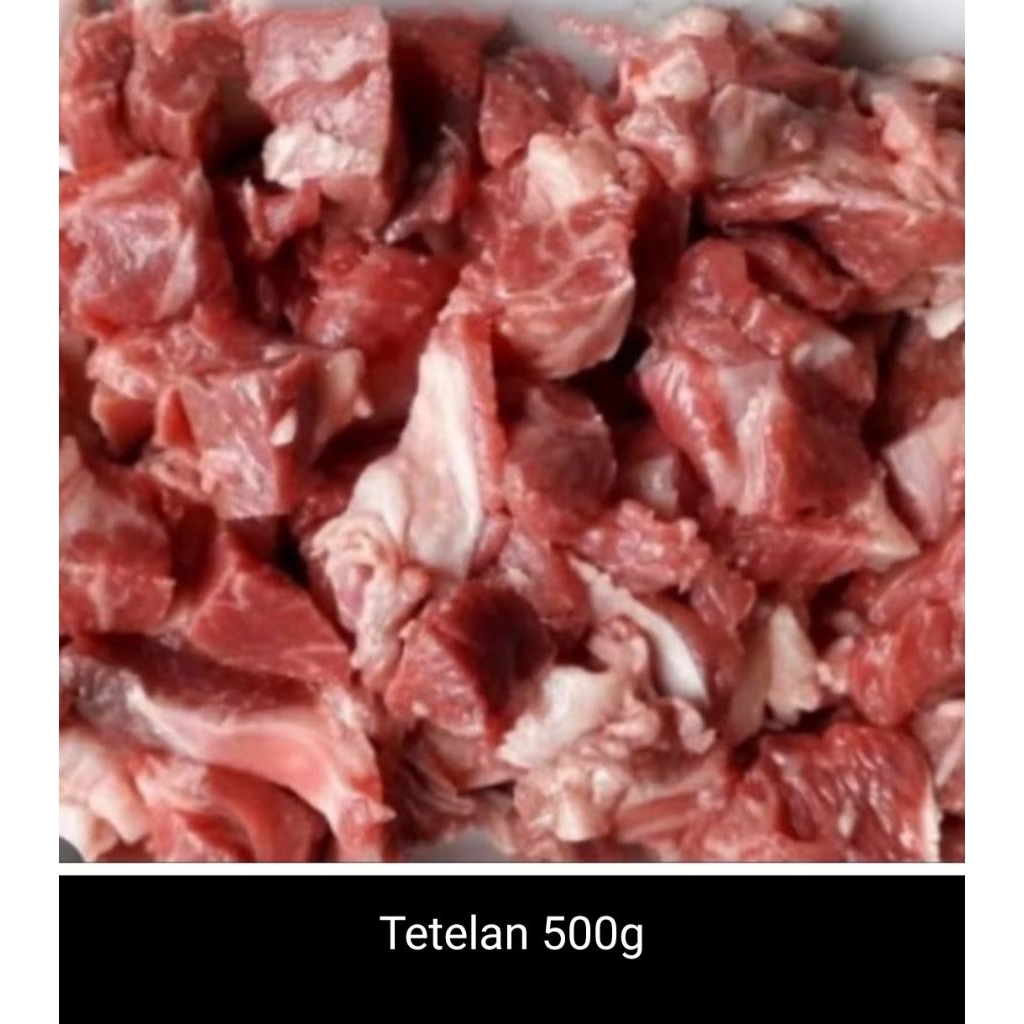 Daging sapi tetelan segar fresh/ tetelan daging sapi segar fresh