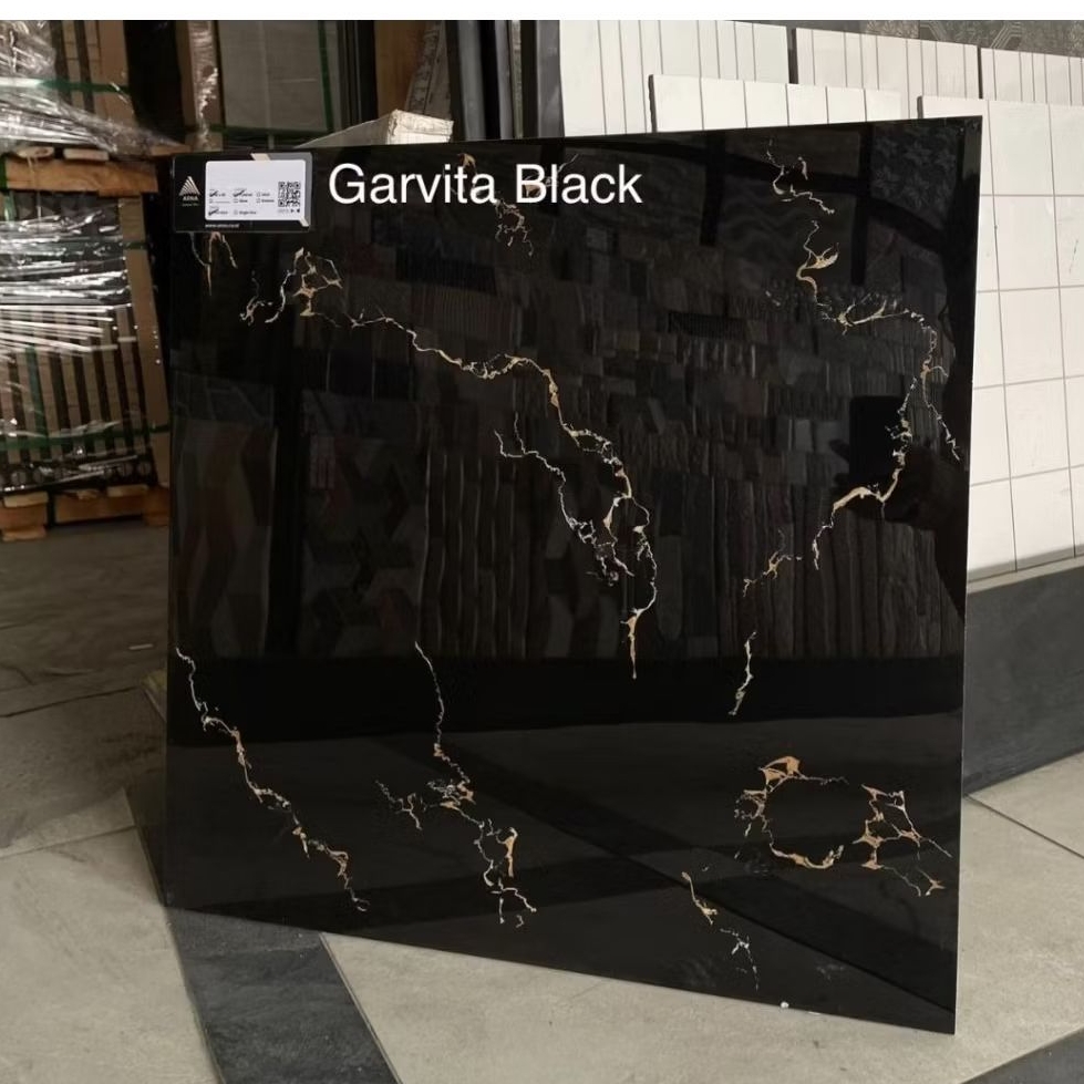 Granit Lantai 60x60 Garvita Black