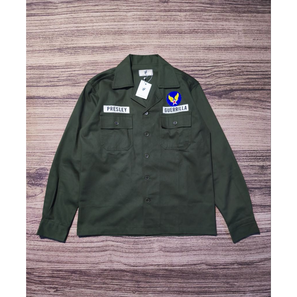 Field Fatigue Military Jacket by Trophic Thunder Vintage