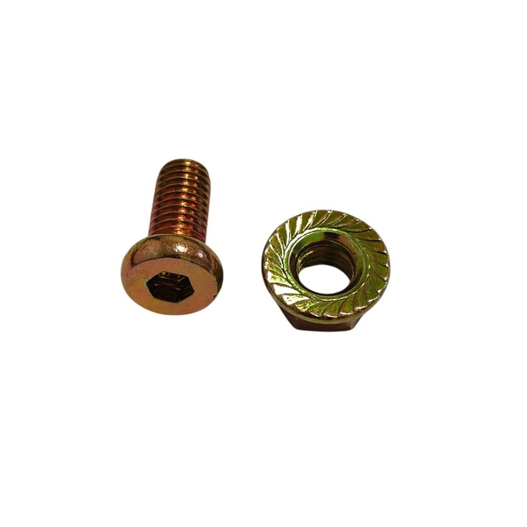 1 set Mur flange m8+baut jcbc perabot m8