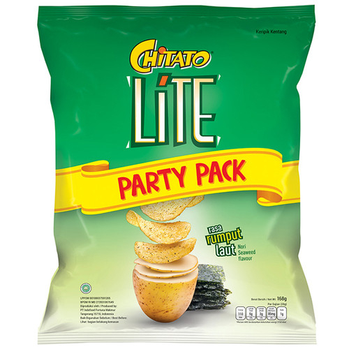 Chitato Lite Rumput Laut Party Pack 168gr