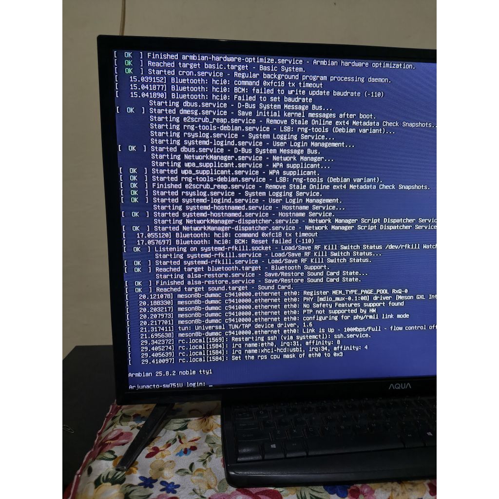 Linux armbian hg680-p