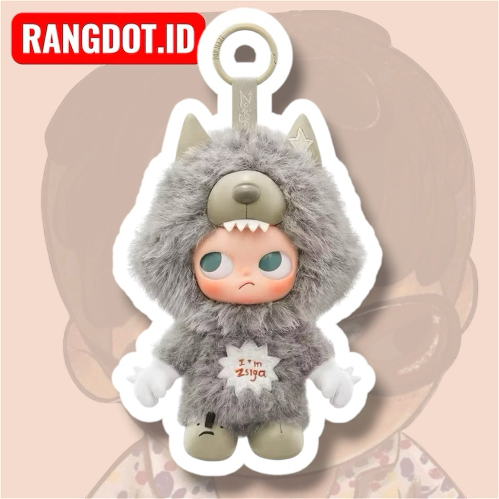 ZSIGA I'm Zsiga Series - Vinyl Plush Pendant Gantungan Tas