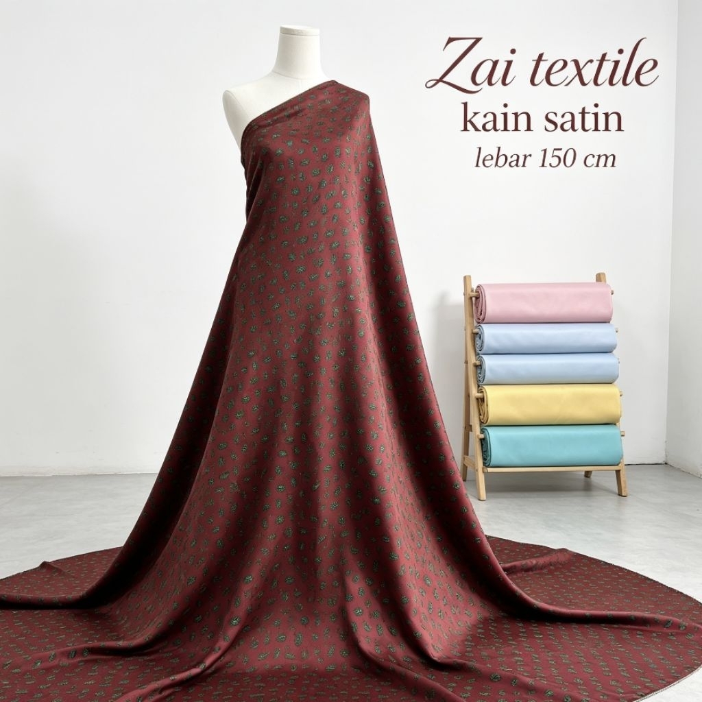 kain saten - kain saten motif - kain satin motif - kain satin premium
