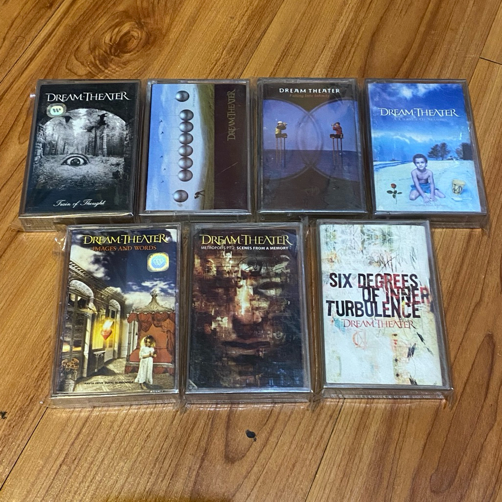 variasi kaset original dream theater
