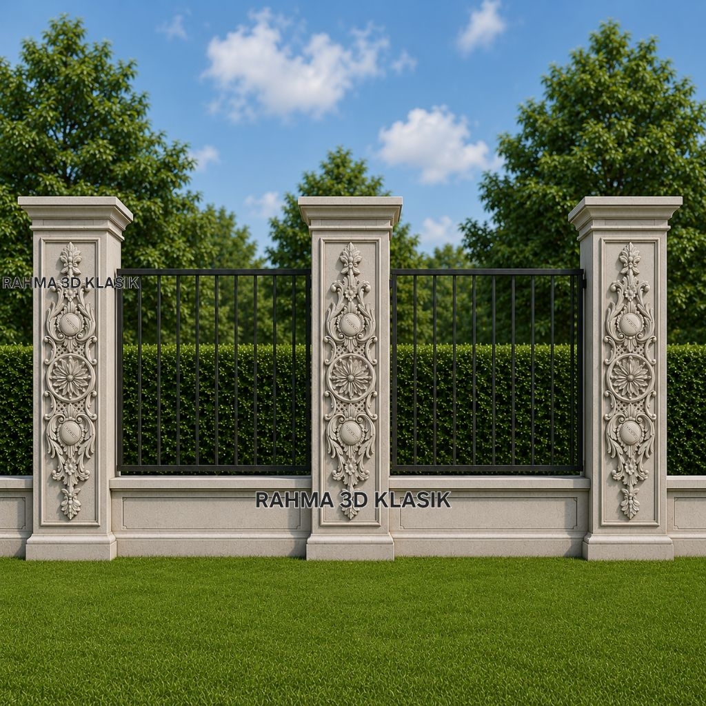 ornamen pagar/ornamen dinding
