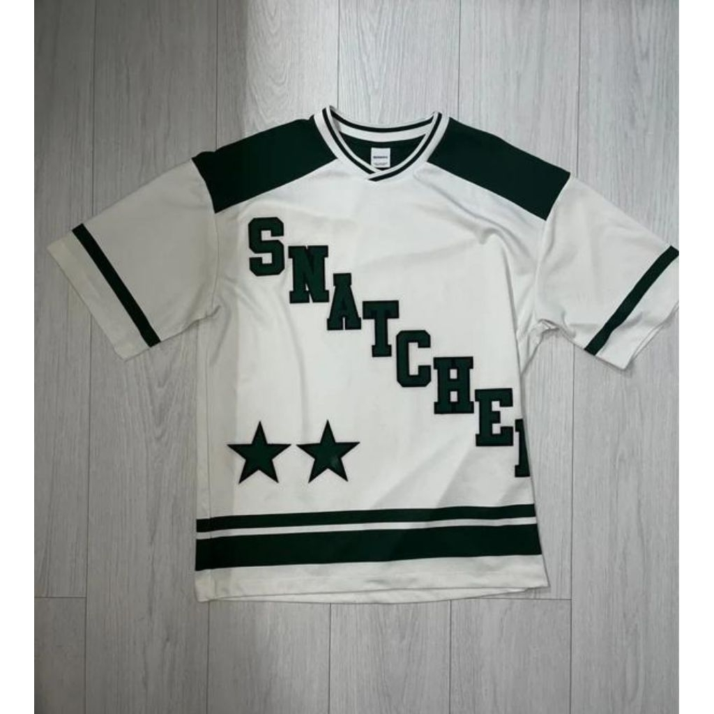 Bershka Jersey Green Oversize