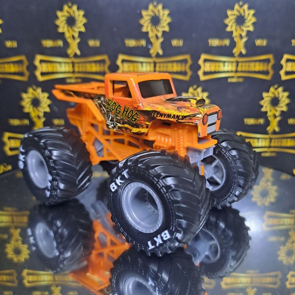 99% LOOSE MONSTER JAM LOOSE MONSTER JAM BOG HOG MONSTER JAM 1:64 MONSTER JAM KOLPRI KONDISI 99%