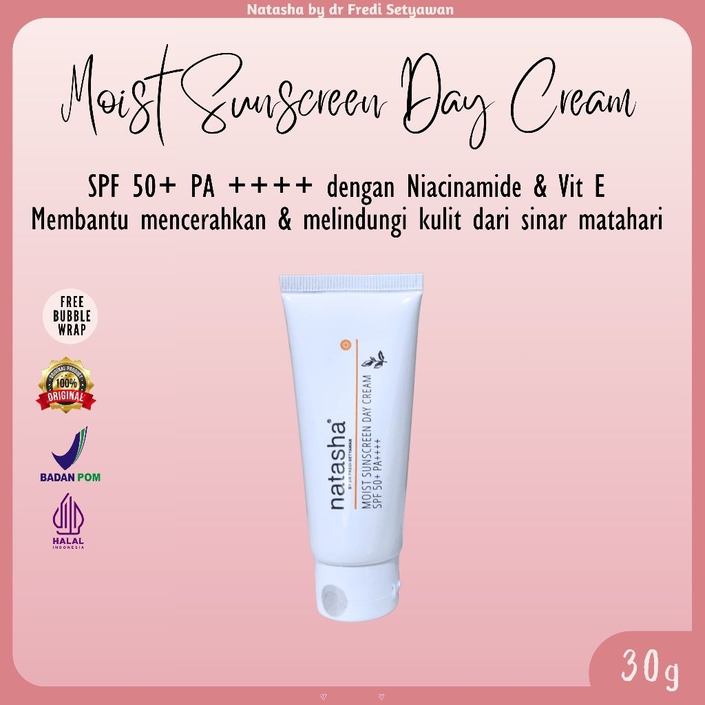 Natasha Sunscreen Day Cream, SB Tube, Sunscreen SPF 50 PA++++, Sunscreen Tinted