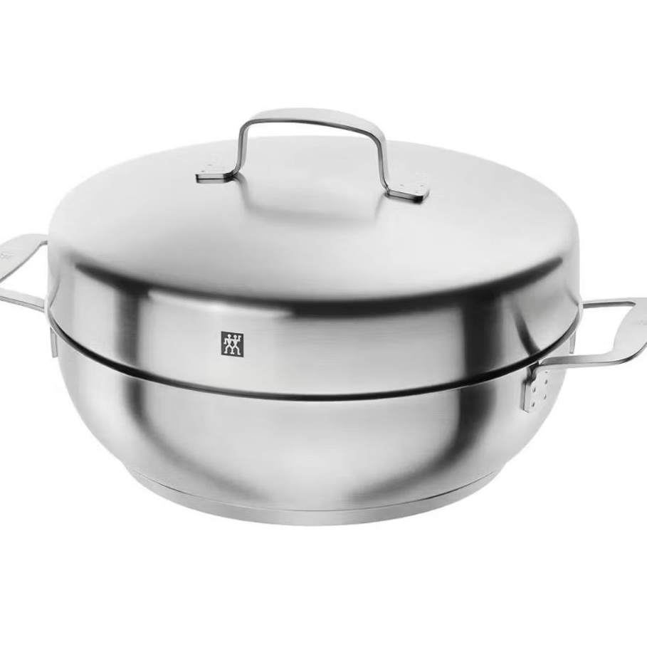 Zwilling J. A. Henckels 40999-028 Twin Plus Stainless Steel Smoker Set, 28 cm Silver

