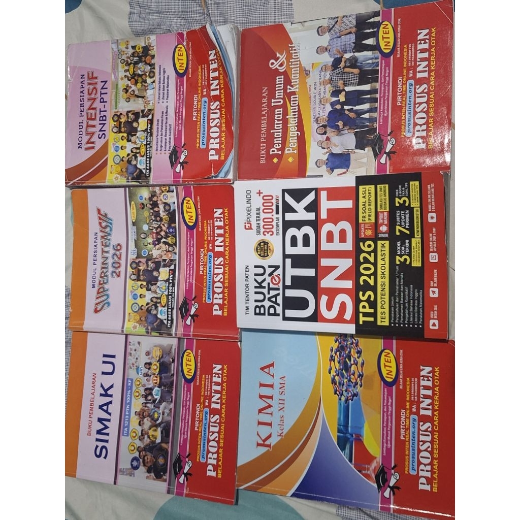 preloved buku inten tka 2026 intensif superintensif
