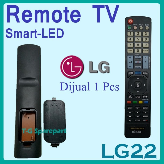 Remote TV LG LCD LED Smart TV R-LG22