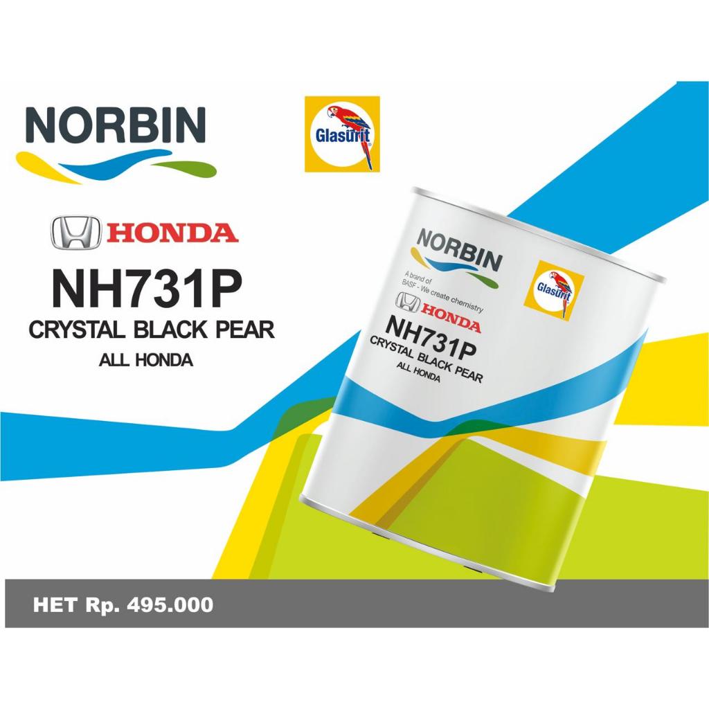 HONDA NH 731P Crystal Black Pear, NORBIN PU by GLASURIT BASF
