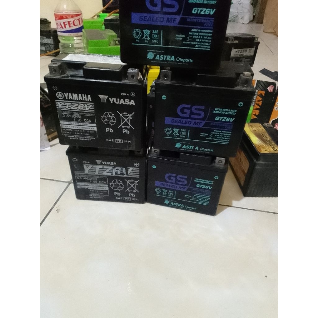 aki bekas buat lampu emergency