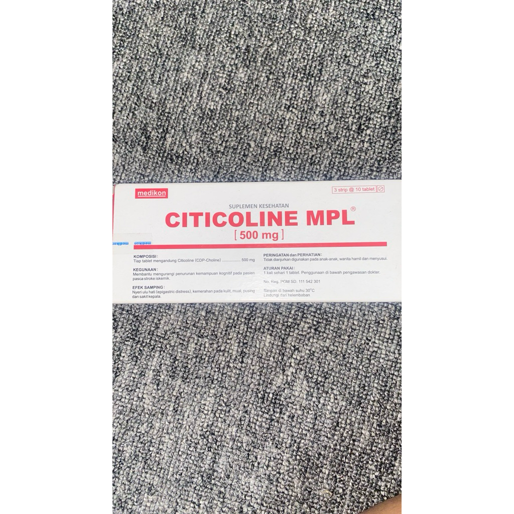 PRELOVED Citicoline MPL 500mg Box