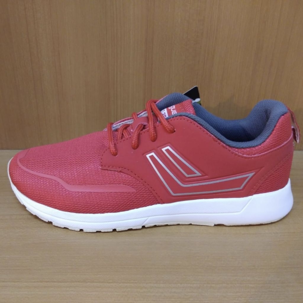 Sepatu League Vault Zero Merah Sneakers Pria Wanita Lifestyle Original