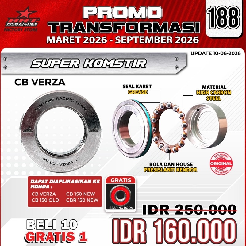 BRT SUPER KOMSTIR VERZA/CBR 150