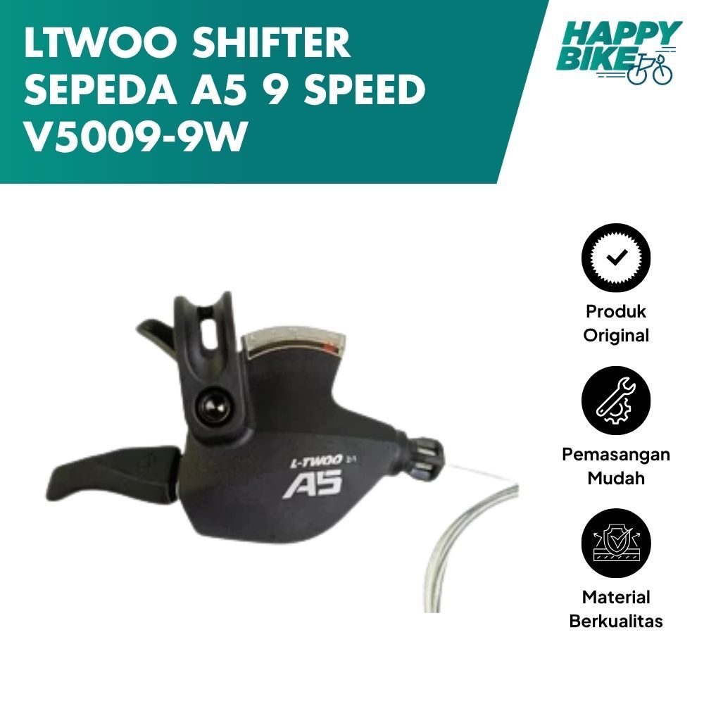 LTWOO Shifter Sepeda A5 V5009-9W 9 Speed (A5)