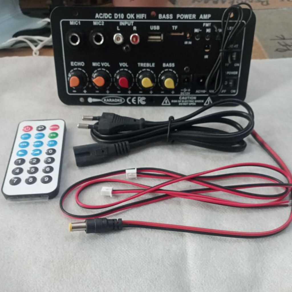 Amplifier Bluetooth AC 110 - 240V   DC12V