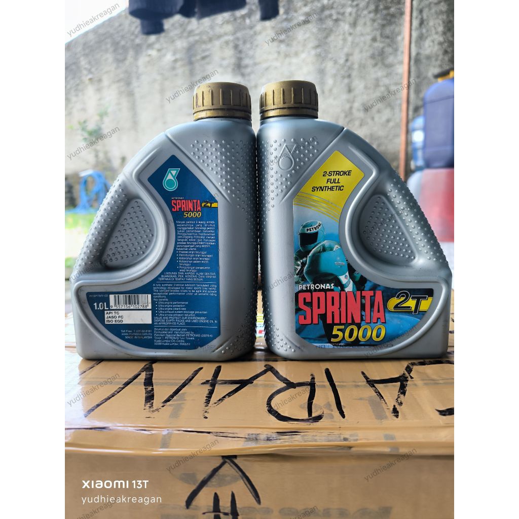 Oli Samping Petronas Sprinta 5000 2T