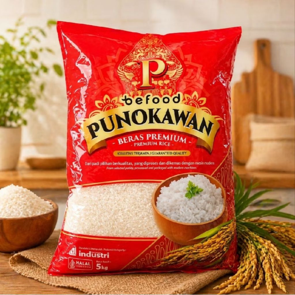 Beras Befood punokawan 5kg